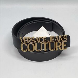 Versace Couture Logo Leather Belt size 80/95